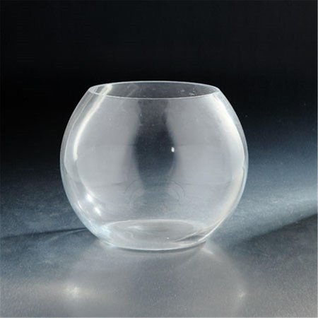 DIAMOND STAR Diamond Star 84810C 9 x 10 in. Glass Bubble Bowl; Clear 84810C